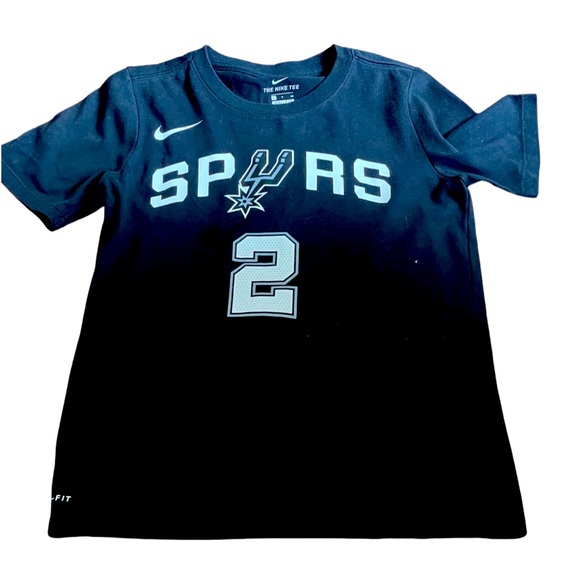 Boys Nike Dry-Fit Spurs Leonard #2 cotton T-shirt